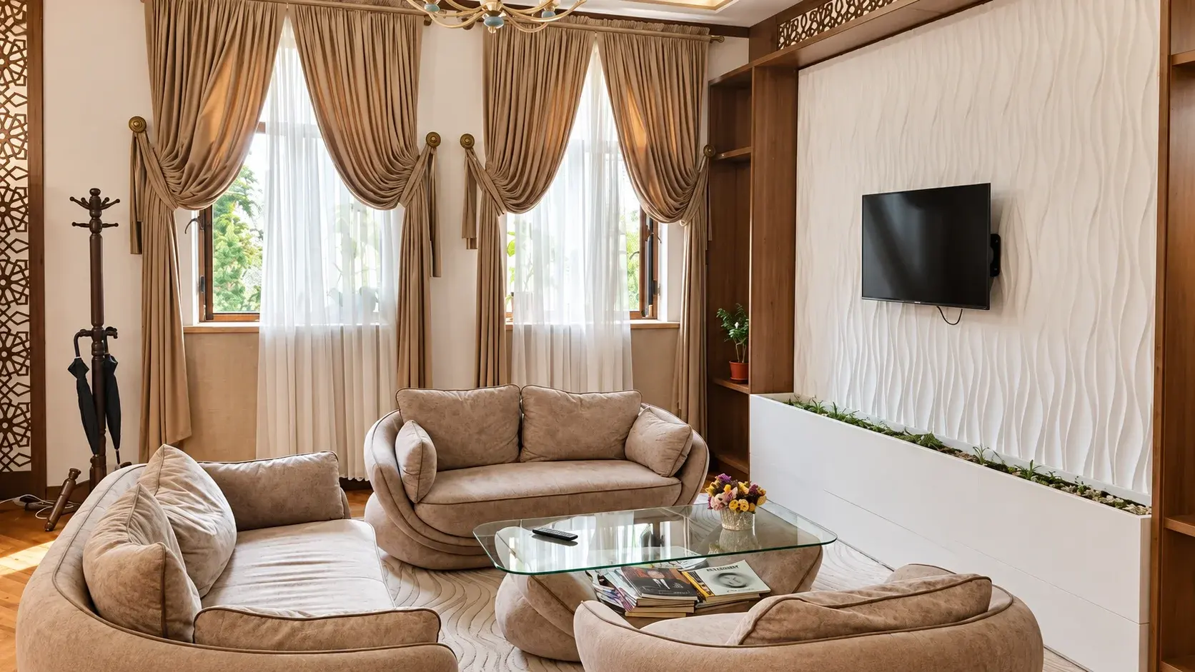 ART ECO HOTEL — Зона отдыха в лобби